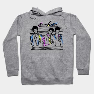 A-ha 80s retro style Hoodie